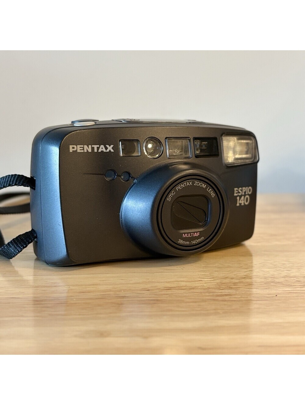 Pentax ESPIO 140 [ excellent ] Point & Shoot Film Camera W/ Original case - Picture 2 of 9